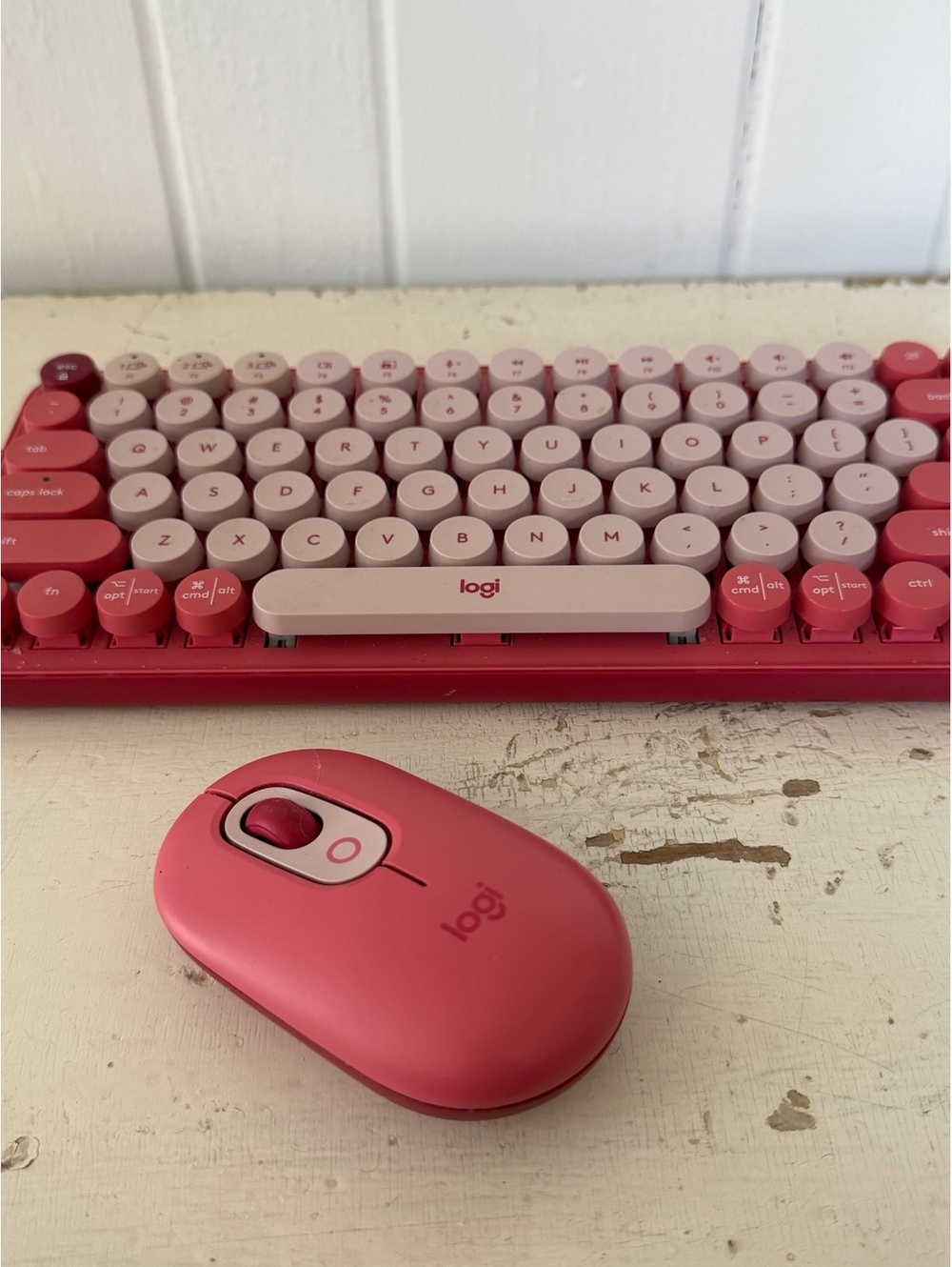 Logi POP key keyboard and mouse set pink - Picture 2 of 6